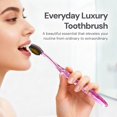 thumbnail image 2 of Cepillo de dientes manual Nano-b Gold Charcoal para encías sensibles, 2 of 8