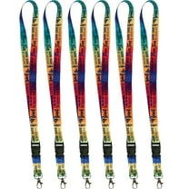 Teacher Created Resources Positive Saying Watercolor Lanyard, Pack of 6