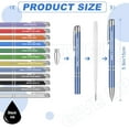 thumbnail image 3 of 24 Pcs Inspirational Pens Bulk Coated Metal Personalized Motivational Ballpoint Pens with Quote for Back to School Gift Women Desk Encouraging Supplies, 12 Style, 3 of 7