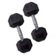 thumbnail image 5 of Par de Mancuernas Hexagonales Goma de alta Resistencia 25lb INFINITÉ IF-HL25, 5 of 6