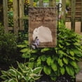 thumbnail image 2 of Fluffy Angora Rabbit Welcome Garden Flag, 2 of 3