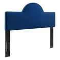 thumbnail image 2 of Modway Dawn Full/Queen Modern Performance Velvet Headboard in Navy, 2 of 7