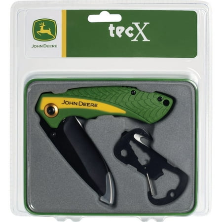 1 Pc Case John Deere Tecx Pocket Knife & Multi-Tool Pack