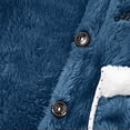 thumbnail image 6 of Toddler Pajamas for Girls Soft Flannel Hooded Long Sleeve Top and Pants Winter Warm Homewear Set Girls Clothes Blue 3-4 Years, 6 of 6