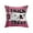 B, variant on Halloween Ghost Throw Pillow Cover, 17.7x17.7 Inch Pink TRICK OR TREAT Halloween Home Decor, Stylish Home Sofa Bedroom Ornament(B)