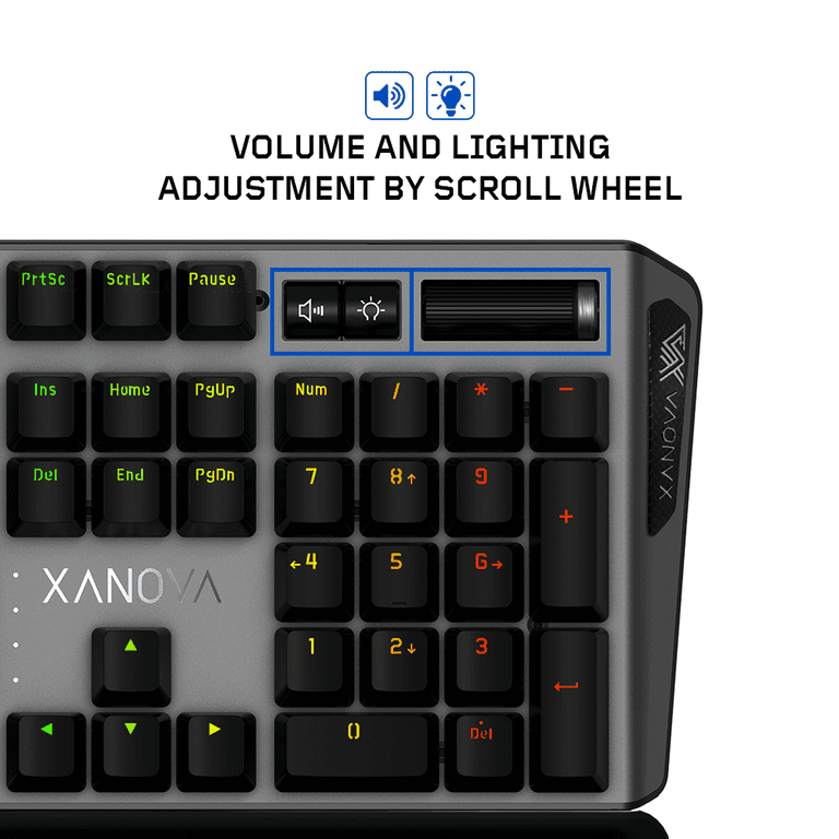 XANOVA MAGNETAR RGB Mechanical Keyboard, Gaming Keyboard with Red Switch, 104 Keys 100% Anti-ghosting for PC, Laptop - Walmart.com XANOVA MAGNETAR RGB Mechanical Keyboard, Gaming Keyboard with Red Switch, 104 Keys 100% Anti-ghosting for PC, Laptop - Walmart.com