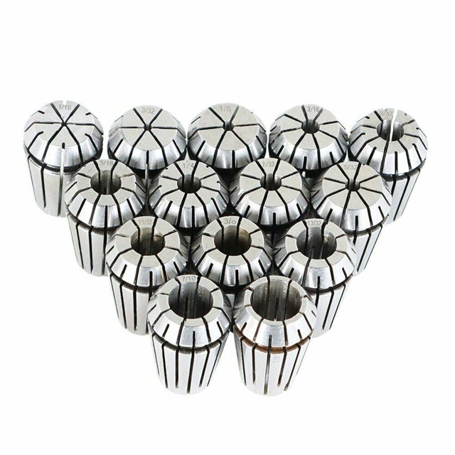ER11/ER16/ER20/ER25/ER32/ER40 Spring Collet Set For CNC Milling Lathe Machine