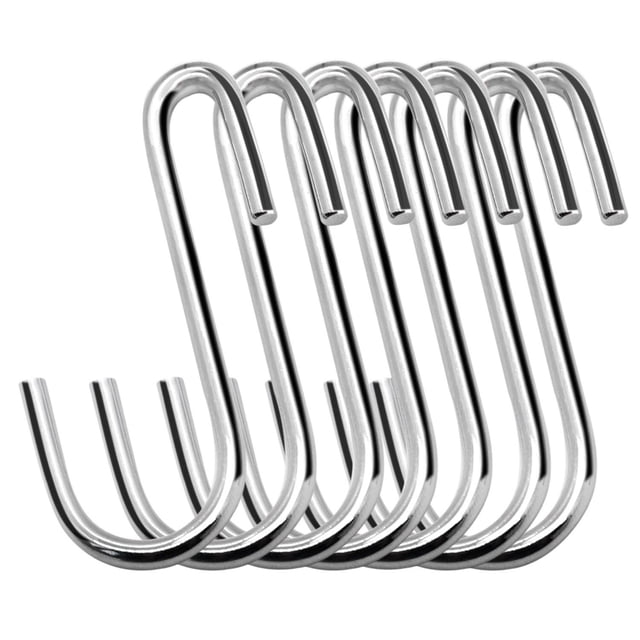 Paquete de 30 Ganchos S Pesado Esfun Acero Inoxidable para Utensilios de Cocina