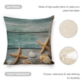 thumbnail image 4 of starfish Linen toss pillowcase decoration pillowcase gifting preferred 24x24 inch cushion cover sofa pillowcase sofa bedroom living room car, 4 of 8