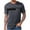 Gray, variant on Lmnyox Short Sleeve Summer T Shirt for Men Vintage Fashion Crew Neck Tee Business Casual Tops with Pocket