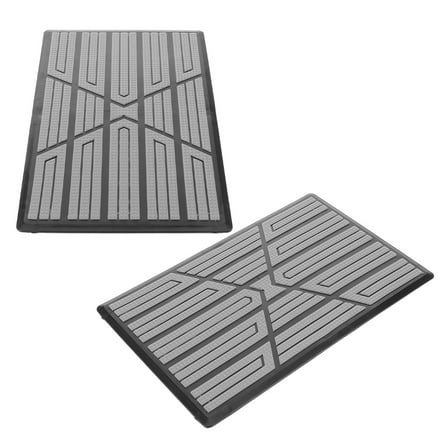 Masteelf 2 Pcs Car Floor Mat Repair Patch 23.00X15.00X1.00CM