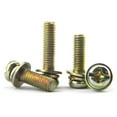 thumbnail image 3 of (10 pieces) Three Combinations of Zinc Carbon Steel Round Head with cushion screws M6X30mm., 3 of 5