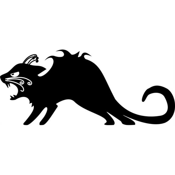 Custom Wall Decal Cat Design Picture Art Kids Boys Bedroom Peel & Stick Sticker Vinyl Wall Decal 16 X 40 Inches