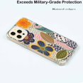 thumbnail image 5 of Abstract Garden Flower Case for iPhone 14 Pro,Aesthetic Art Design Pattern Soft TPU Bumper Case Cover, 5 of 5