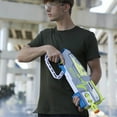 thumbnail image 4 of Nerf Hyper Siege-50 Pump-Action Blaster -- Includes 40 Nerf Hyper Rounds, Up To 110 FPS Velocity, Easy Reload, Holds Up To 50 Rounds, 4 of 8