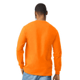 thumbnail image 5 of Gildan Men's Ultra Cotton Long Sleeve Pocket T-Shirt, Crew Neck Safety Orange Blank Durable Tee, 2XL, 5 of 5