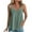 Army Green, variant on lmcalzta Plus Size Womens Summer Sleeveelss Tank Tops Spaghetti Strap Loose Fitting Breathable Stretch Basic Camis
