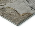 thumbnail image 4 of Addison Rugs Mayfield Washable Transitional Woodgrain Taupe Round Rug, 8' x 8', 4 of 5