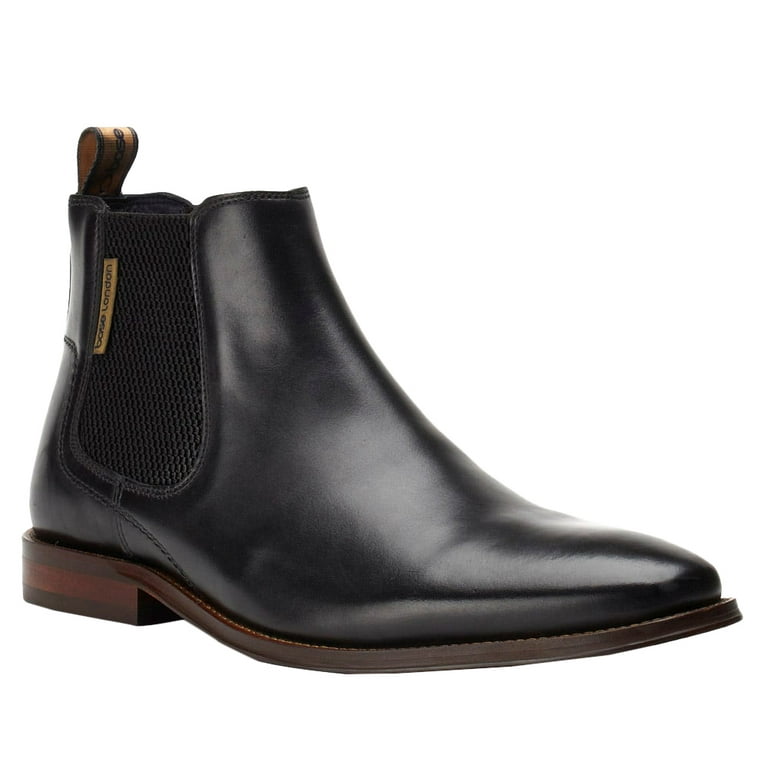 Base London Sikes Leather Chelsea Boots - Walmart.com
