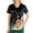 01-Dark Gray, variant on Maternity Scrubs for Nurses,Floral Print V-Neck Scrubs - Antimicrobial Fabric with Hidden Pocket - Light pink - XXXL