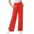 thumbnail image 6 of CCRFTGI Flare Leggings for Kids Girls Size 7 High Waist Yoga Leggings Gym Bell Bottoms Stretchy Running Leggings Saffron 2-3 Years, 6 of 6