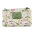 thumbnail image 1 of Billetera Loungefly Disney Peter Pan Tinkerbell con estampado floral con cierre circular, 1 of 3