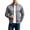 Gray, variant on TKKCS Mens Full Zip Sweatshirt Hoodless Stand Collar Casual Long Sleeve Active Jacket with Side Pockets Dark Gray XL