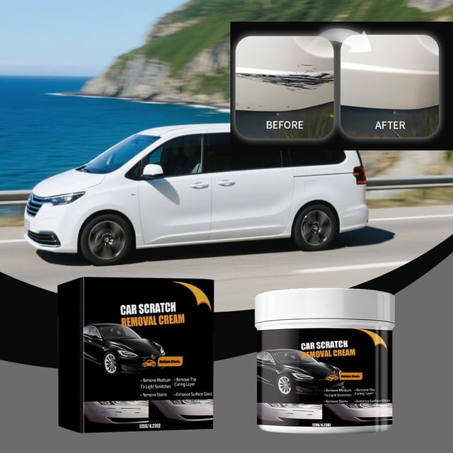 Car Scratch Repair Wax, Paint Scratch Remover Paste, Automotive Polishing Compound for Clear Coat Restoration, Detailing Buffing Kit, Car Paint Scratch Repair Kit, Auto Scratch Removal