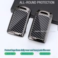thumbnail image 4 of Key Fob Cover Compatible with Mazda 3 CX-9 MX-30 EV CX-5 CX-30 CX-50 CX-90 2023-2026 Metal Key Cover Keychain Case Holder Protector, 4 of 6