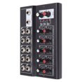 thumbnail image 4 of Mezclador de sonido MIX5210 Mezclador digital Mezclador de estudio compacto de 10 canales Mezclador de teclados para grabación de estudio en casa 100-240 V Enchufe de EE. UU. YUNYI BRAND  Deportes, 4 of 8