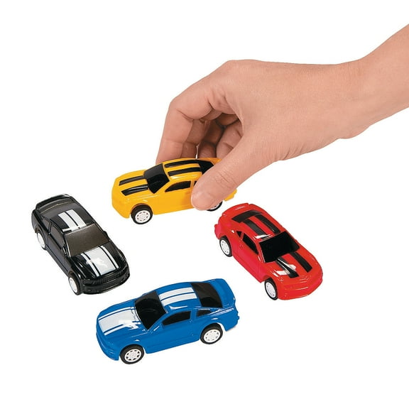 Pullback Car Racer Assortment - Party Favors - 12 Pieces