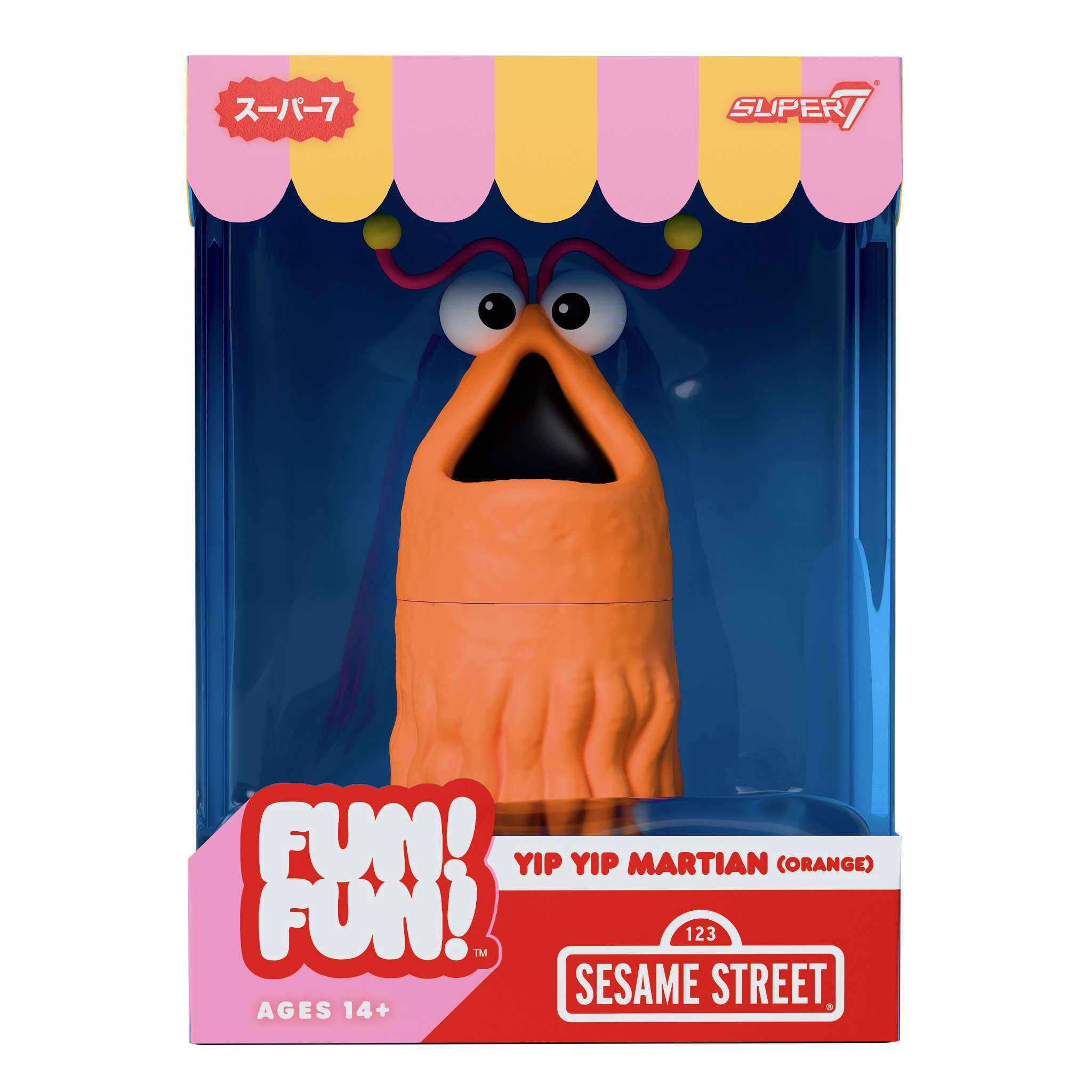 Sesame Street FUN! FUN! - Yip Yip Martian (Orange) - Walmart.com