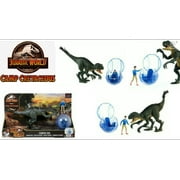 Jurassic World: Camp Cretaceous Kenji & Scorpios Rex Figures