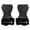 Black, variant on Gymreapers Weight Lifting Grips (Pair) for Heavy Powerlifting, Deadlifts, Rows, Pull Ups, with Neoprene Padded Wrist Wraps Support and Strong Rubber Gloves or Straps for Bodybuilding (Black, Medium)