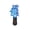 A, variant on Halloween LED Light Up Wand, Acrylic Glowing Blue Skull Witch Figure Handheld Flashlight for Party Costume Decor
