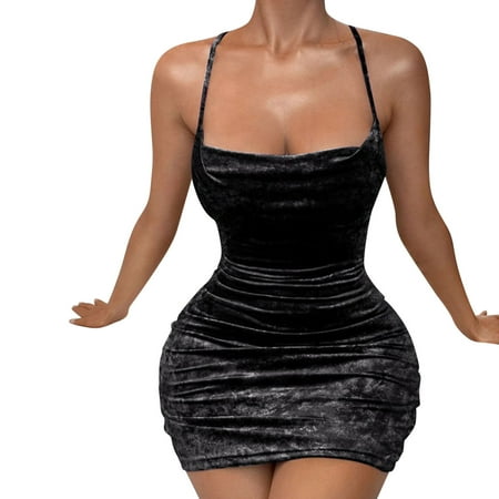 

Pimfylm Baby Doll Lingerie For Women Women Lingerie Lace V Neck Sleepwear Strap Chemise Black S