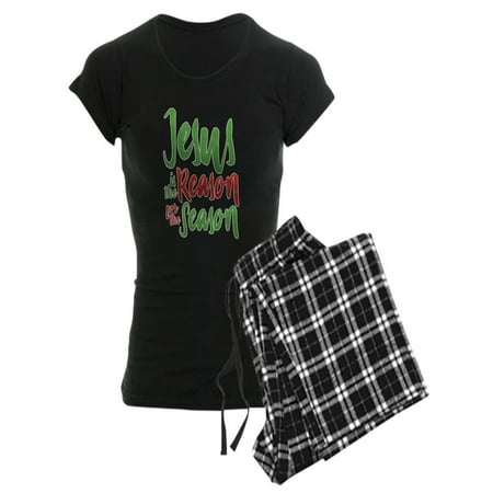 

CafePress - Jesus Is The Reason - Women s Dark Pajamas