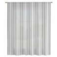 thumbnail image 2 of Gray Stripes Sheer Curtains 84 Inches Long, Vintage Minimalist Lines Texture Light Filering Curtains, Breathable Simi Curtain Privacy Drapes for Living Room Bedroom Lightweight Window Treatment, 2 of 9
