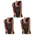 thumbnail image 4 of Minnieouse Chaleco de algodón para mujer, sin mangas, estampado, Sexy, suelto, pulóver, camiseta sin mangas, fiesta, verano, Top, ropa Type1 NO1, 4 of 6