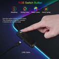 thumbnail image 4 of RGB Mouse Pad Anime PC Gamer Computer Keyboard Desk Mat Cartoon Marvell Table Gaming Accessories Tapis De Souris Large Mausepad, 4 of 7