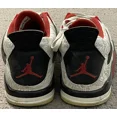 thumbnail image 4 of Ni - ke Jordan 4 Retro Mens Sneaker size 15 White Laser 308497 161, 4 of 5