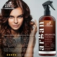 thumbnail image 4 of ArtNaturals Thermal Shield Heat Protectant Spray Leave In Conditioner with Argan Oil 8 fl oz, 4 of 4