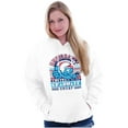 thumbnail image 3 of Retro Smurf University Graduate Hoodie Sweatshirt Women Men Brisco Brands X, 3 of 6