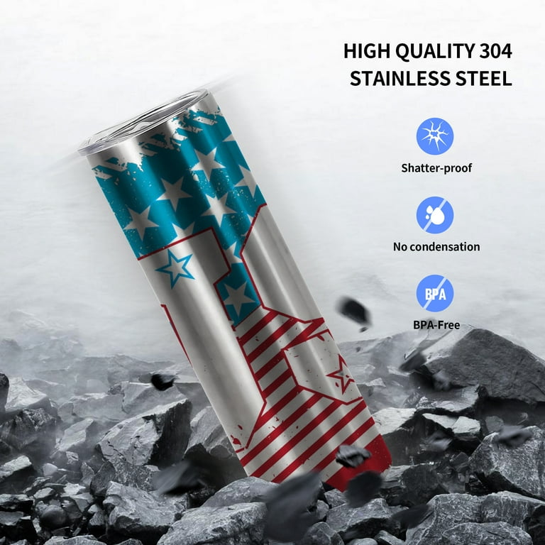 AGH 25 Pack 20oz Sublimation Tumblers Straight Skinny Tumblers Bulk,  Stainless Steel White Insulated Tumbler with Lids & Straws