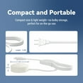 thumbnail image 5 of Magnetic Charger Compatible with Oral-b IO 7/8/ 9 Series Electric Toothbrush, Replacement Charging Base Compatible with Oral-b IO Series 7, Series 8, Series 9, Model 3768 Power Adapter Cord, 5 of 6