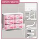 thumbnail image 4 of Songqin Dresser with 6 Drawers Fabric Storage Tower Organizer – Steel Frame, Wood Top, Easy Pull Bins for Bedroom, Closet, Hallway, Office-Pink Tie Dye, 4 of 12