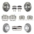 thumbnail image 1 of Transit Auto Front Rear Disc Brake Caliper Coated Rotors and Ceramic Pads Kit (10Pc) for Car GMC Savana 2500 Chevrolet Express KCG-100788T, 1 of 11