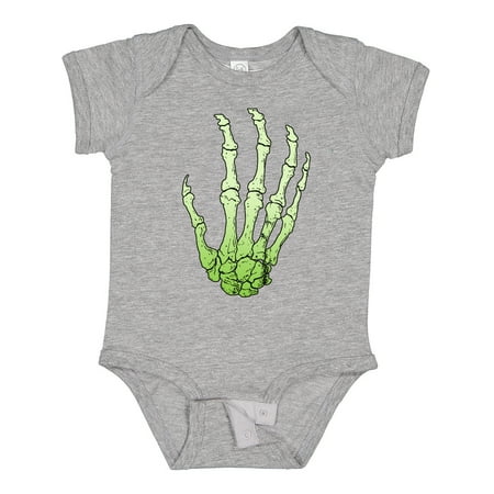 

Inktastic Skeleton Creeper Hand Gift Baby Boy or Baby Girl Bodysuit