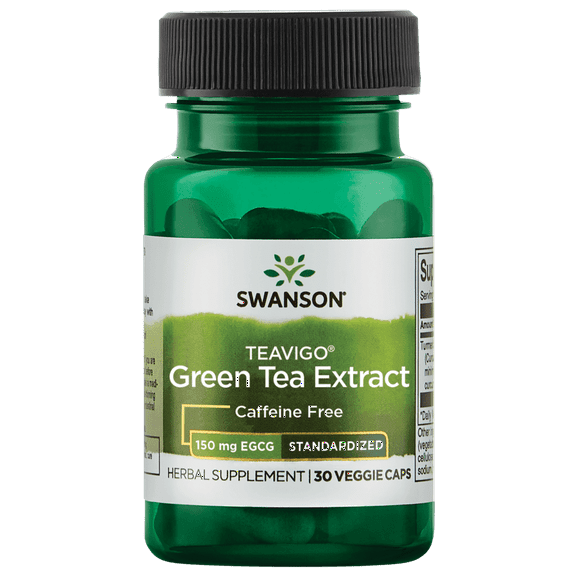 Swanson Teavigo Green Tea Extract 30 Veggie Capsules