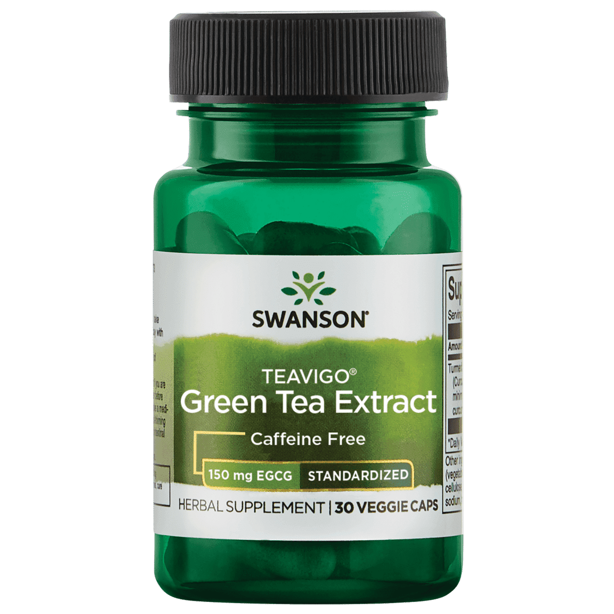 Swanson Teavigo Green Tea Extract 30 Veggie Capsules